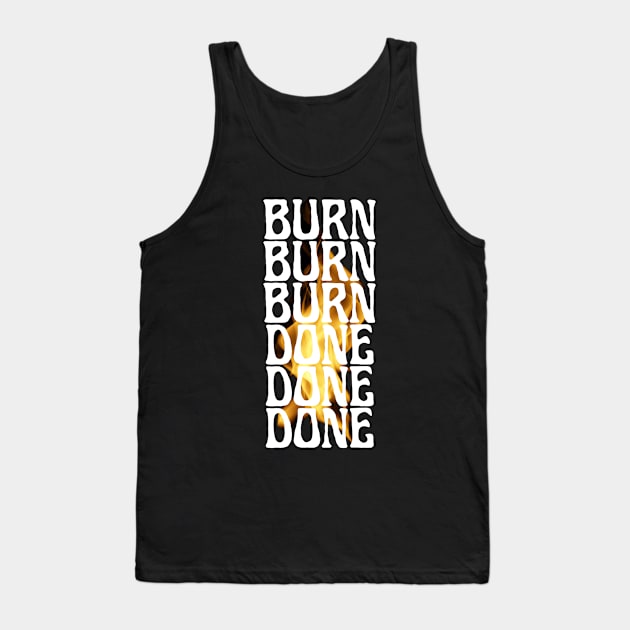 BURN DONE - Arson j-hope BTS Tank Top by e s p y